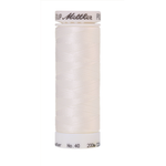 Mettler embroidery thread spool in White (0015) - 40wt 200m