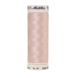 Mettler embroidery thread spool in White Wash (0180) - 40wt 200m