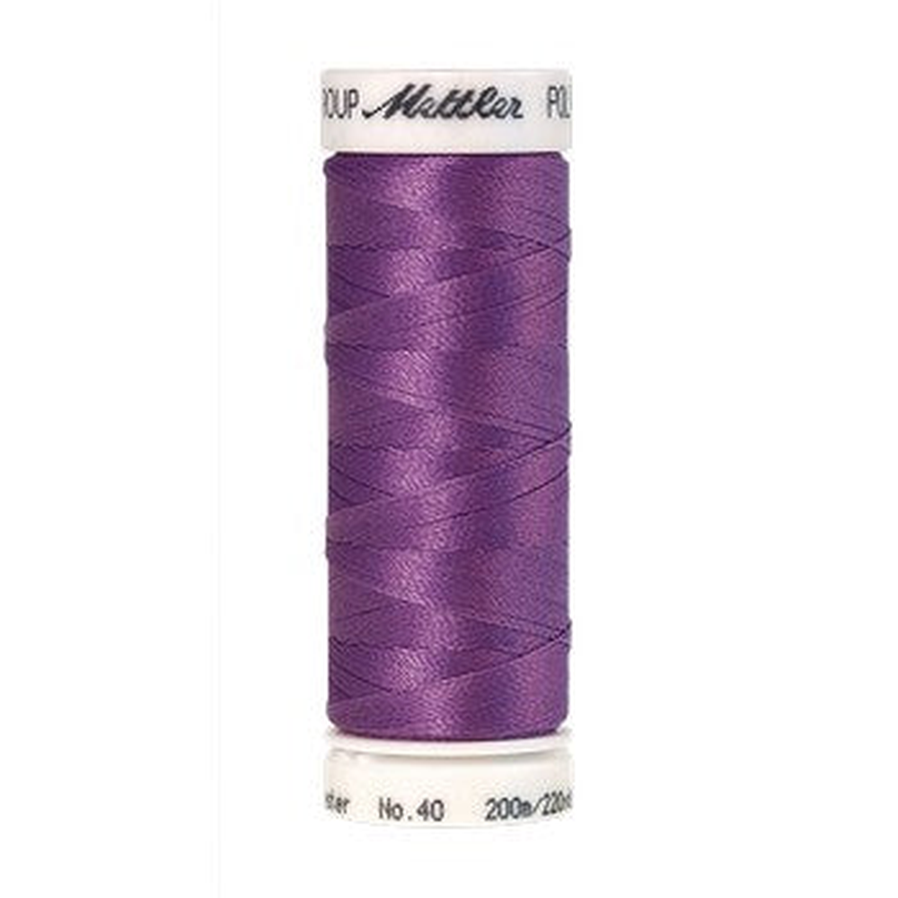 Mettler embroidery thread spool in Wild Iris (2830) - 40wt 200m