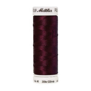 Mettler embroidery thread spool in Wine (2333) - 40wt 200m