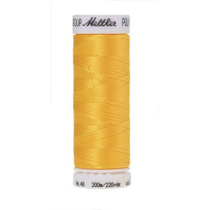 Mettler embroidery thread spool in Yellow Bird (0506) - 40wt 200m