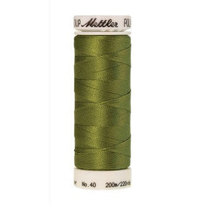 Mettler embroidery thread spool in Yellowgreen (6043) - 40wt 200m