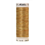 Mettler embroidery thread spool in Amber Mix (9933) - 40wt 200m