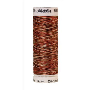 Mettler embroidery thread spool in Autumn Spice (9302) - 40wt 200m