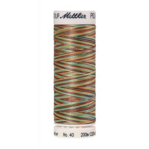 Mettler embroidery thread spool in Coastal Mix (9974) - 40wt 200m