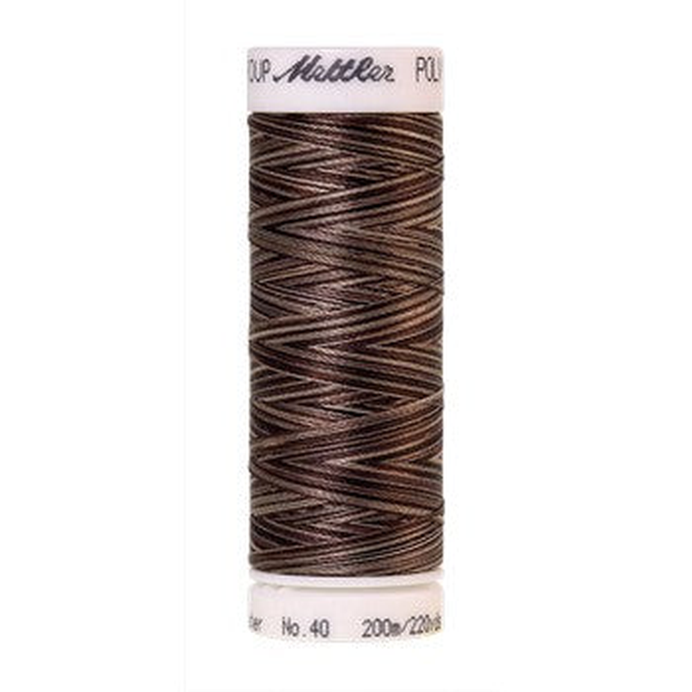 Mettler embroidery thread spool in Coffee Blends (9927) - 40wt 200m