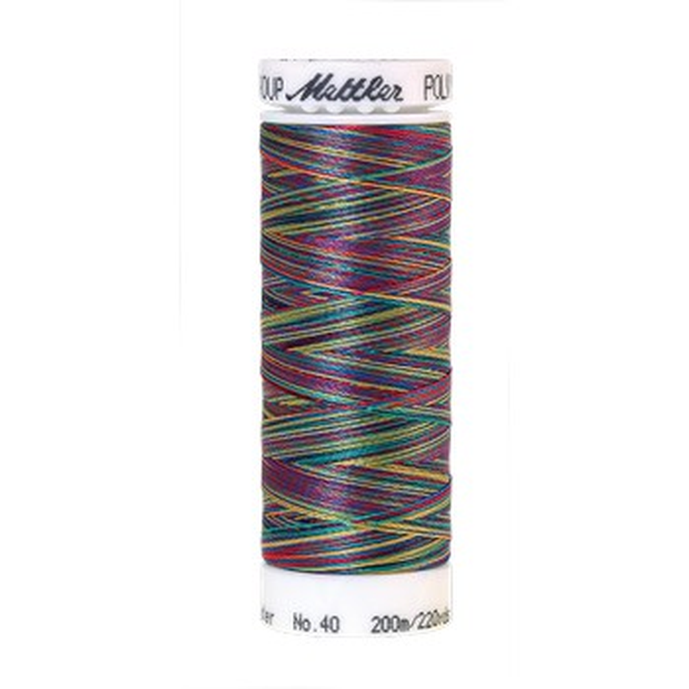 Mettler embroidery thread spool in Confetti (9916) - 40wt 200m