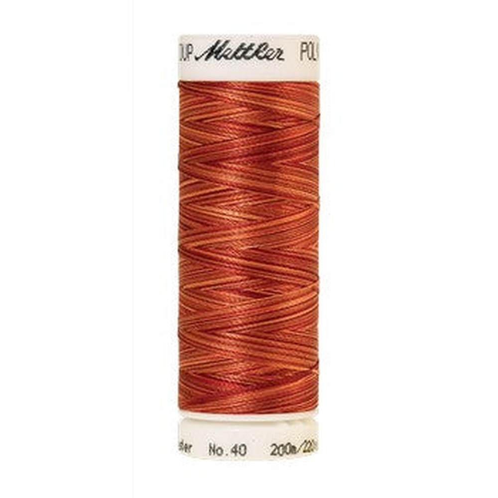 Mettler embroidery thread spool in Fire Flames (9934) - 40wt 200m
