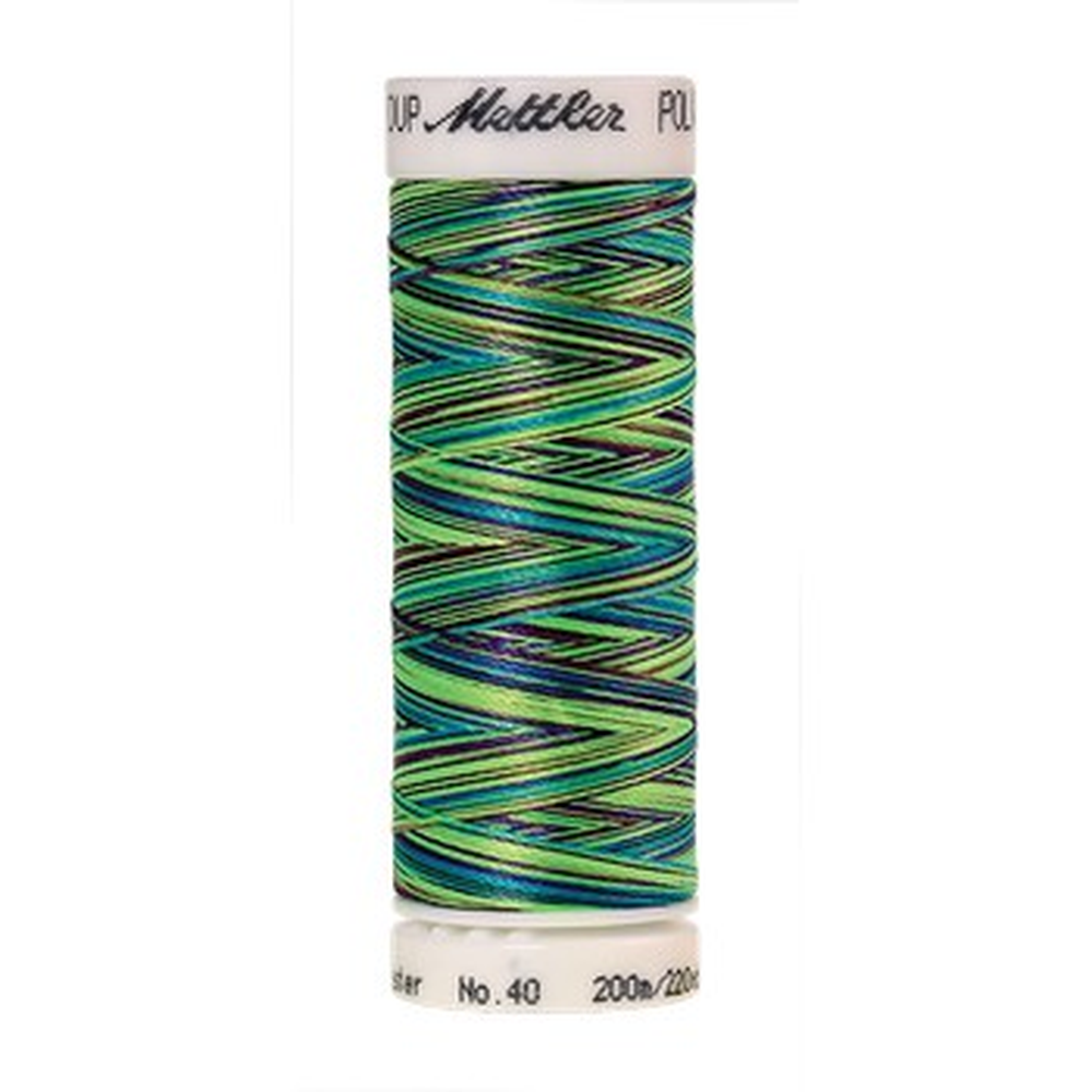 Mettler embroidery thread spool in Lava Lamp (9971) - 40wt 200m