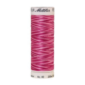 Mettler embroidery thread spool in Lipstick Pinks (9923) - 40wt 200m