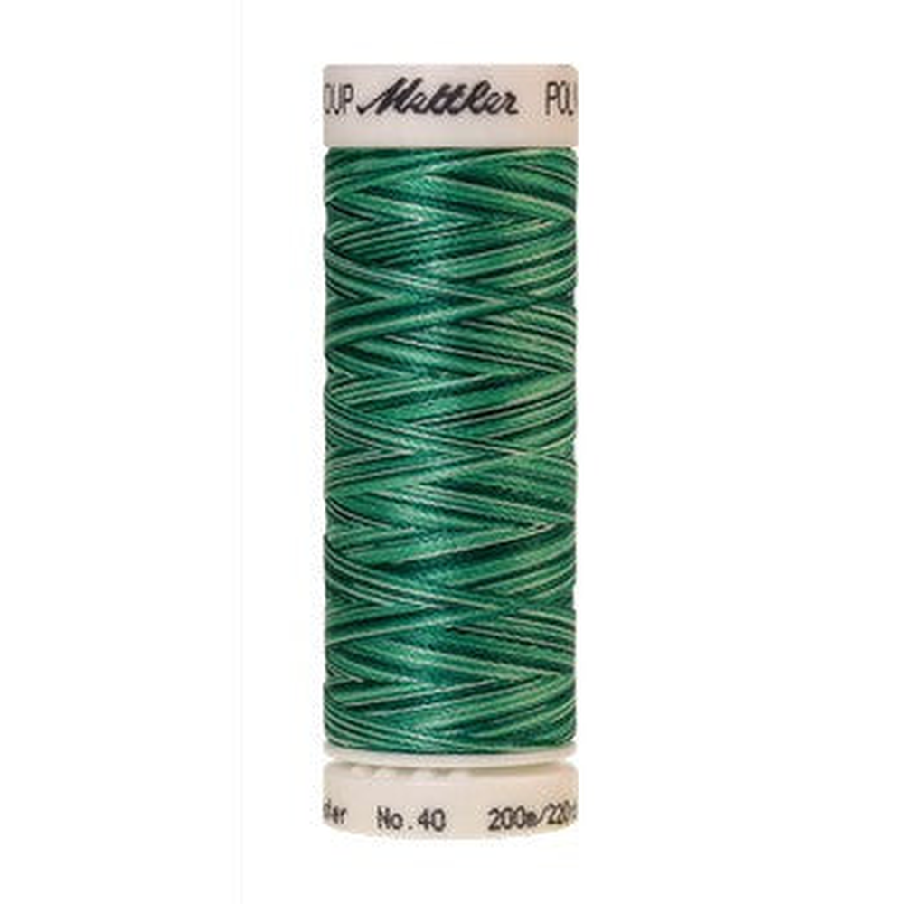 Mettler embroidery thread spool in Minty Leaves (9931) - 40wt 200m
