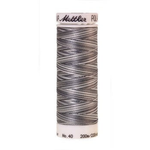 Mettler embroidery thread spool in Overcast Greys (9920) - 40wt 200m