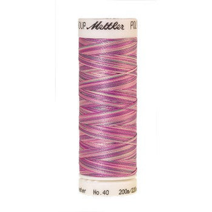 Mettler embroidery thread spool in Plum Pourri (9912) - 40wt 200m