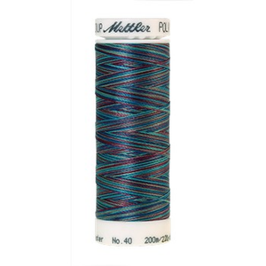 Mettler embroidery thread spool in Royal Gems (9970) - 40wt 200m