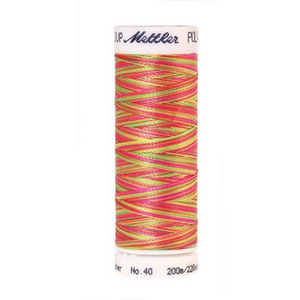 Mettler embroidery thread spool in Sporty Neons (9914) - 40wt 200m