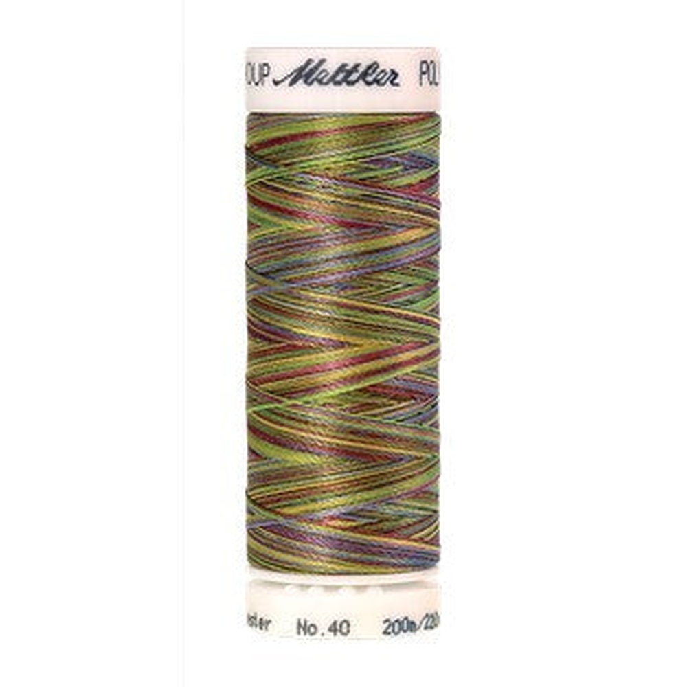 Mettler embroidery thread spool in Spring Fling (9977) - 40wt 200m