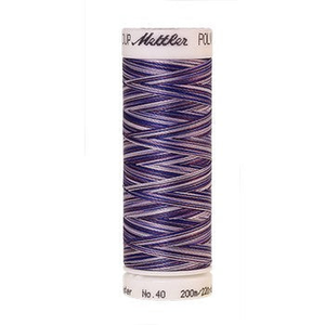 Mettler embroidery thread spool in Violet Hues (9921) - 40wt 200m