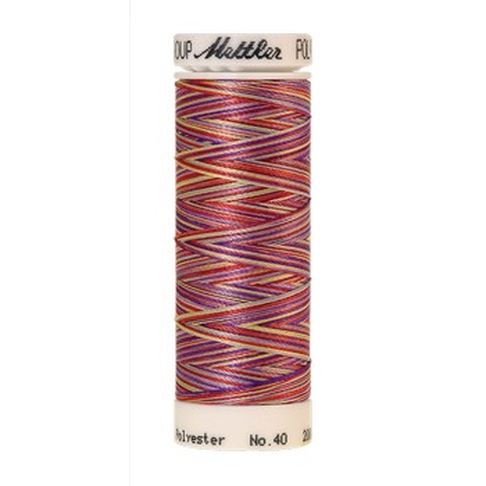 Mettler embroidery thread spool in Wild Flowers (9983) - 40wt 200m