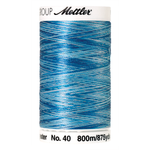 Mettler embroidery thread spool in Aqua Waters (9930) - 40wt 800m