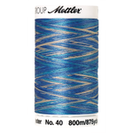 Mettler embroidery thread spool in Faded Denim (9605) - 40wt 800m