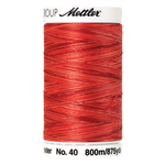 Mettler embroidery thread spool in Fiesta Orange (9924) - 40wt 800m