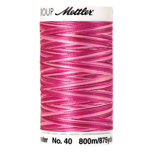 Mettler embroidery thread spool in Lipstick Pinks (9923) - 40wt 800m