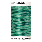 Mettler embroidery thread spool in Minty Leaves (9931) - 40wt 800m