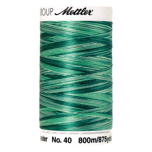 Mettler embroidery thread spool in Minty Leaves (9931) - 40wt 800m