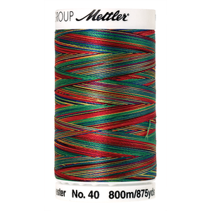 Mettler embroidery thread spool in Primary Mix (9937) - 40wt 800m
