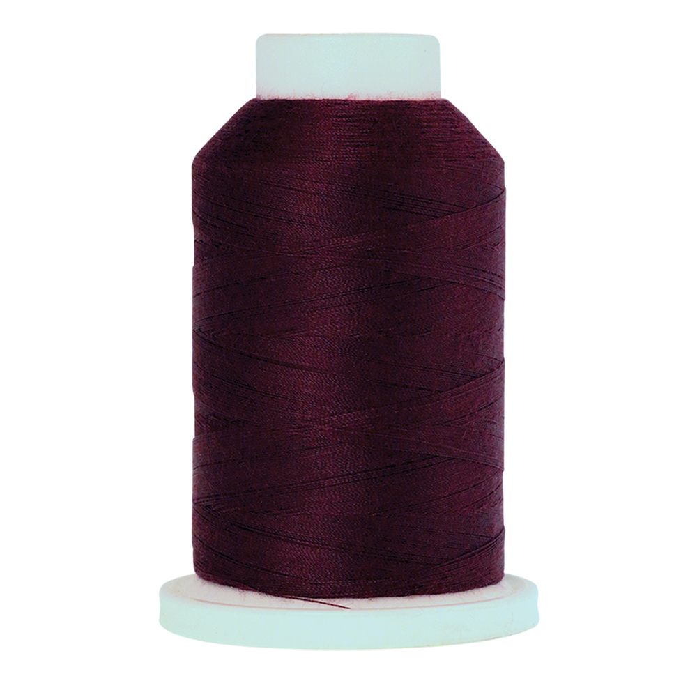Mettler embroidery thread spool in Beet Red (0111) - 72/2 1000m