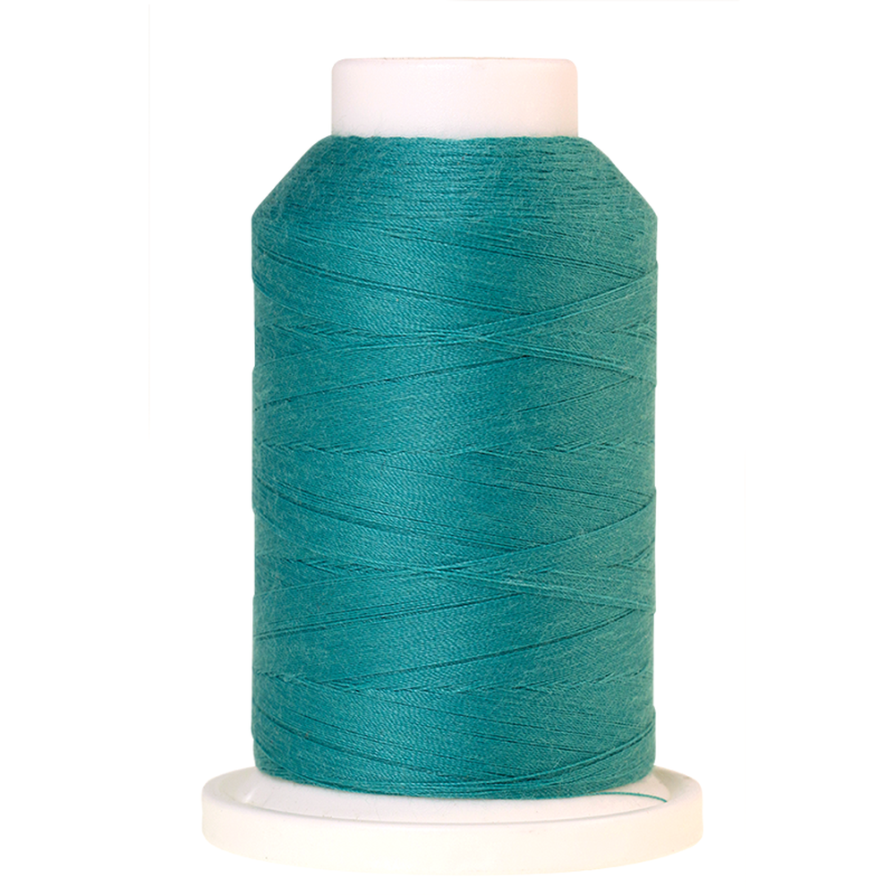 Mettler embroidery thread spool in Deep Aqua (1091) - 72/2 1000m