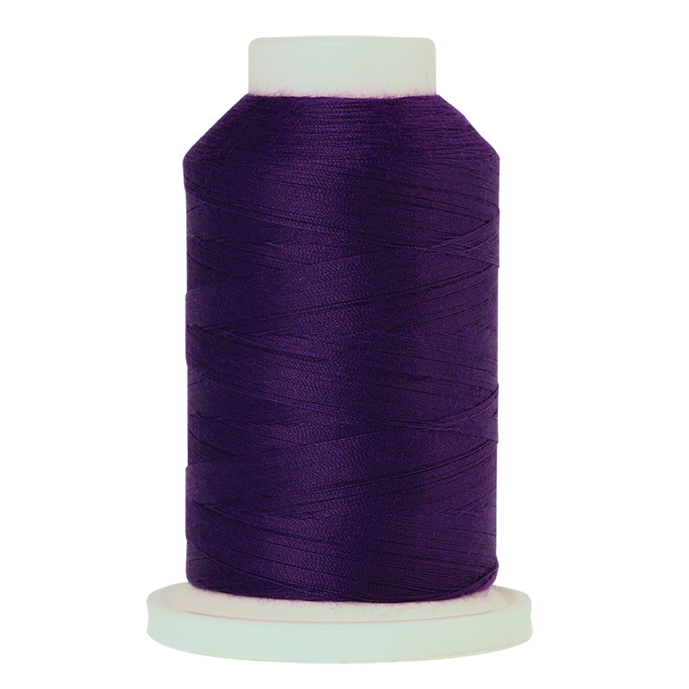 Mettler embroidery thread spool in Deep Purple (0046) - 72/2 1000m