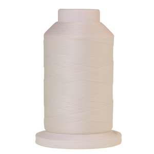 Mettler embroidery thread spool in Eggshell (1000) - 72/2 1000m