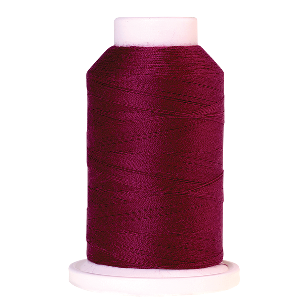 Mettler embroidery thread spool in Pomegranate (0869) - 72/2 1000m