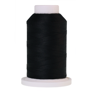 Mettler embroidery thread spool in Black (4000) - 72/2 1000m