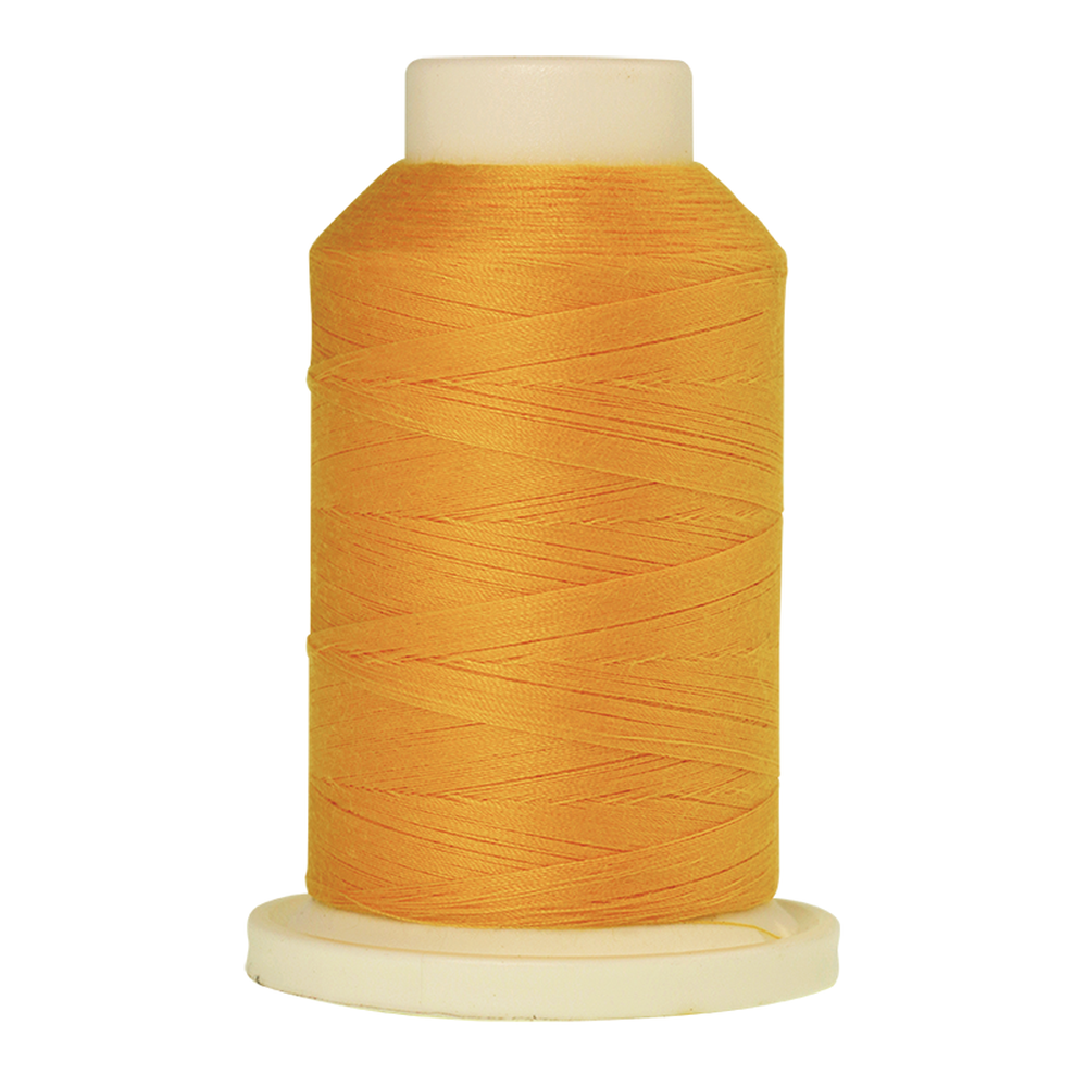 Mettler embroidery thread spool in Papaya (0607) - 72/2 1000m