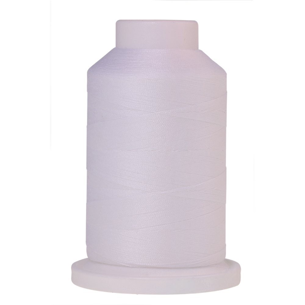 Mettler embroidery thread spool in White (2000) - 72/2 1000m