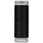 Mettler Seracycle sewing thread spool in Black (4000) - 71/2 200m