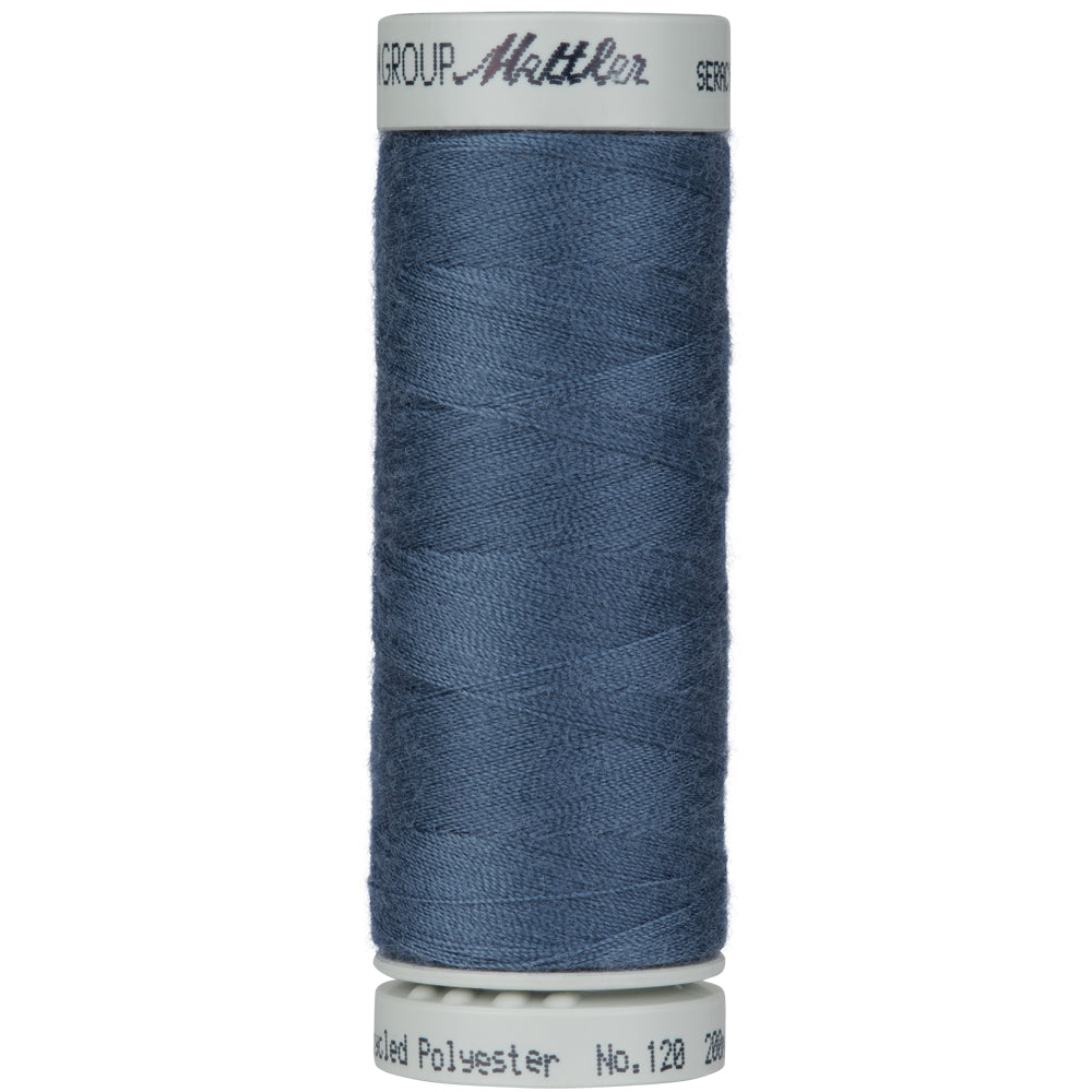 Mettler Seracycle sewing thread spool in Blue Shadow (311) - 71/2 200m
