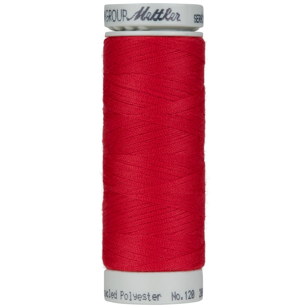 Mettler Seracycle sewing thread spool in Cardinal (503) - 71/2 200m