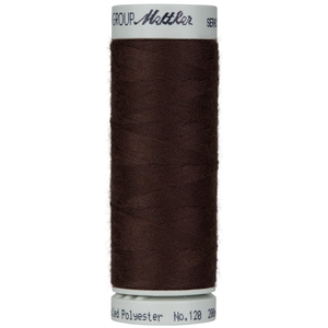 Mettler Seracycle sewing thread spool in Chocolate (428) - 71/2 200m