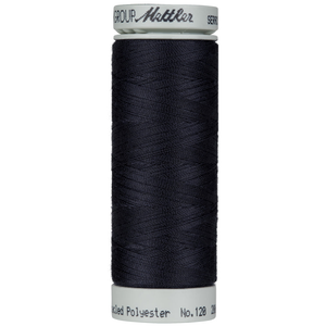 Mettler Seracycle sewing thread spool in Darkest Blue (821) - 71/2 200m