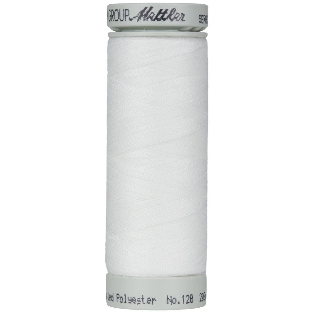 Mettler Seracycle sewing thread spool in Eggshell (1000) - 71/2 200m