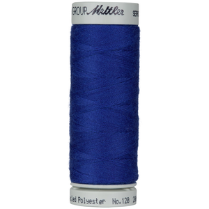 Mettler Seracycle sewing thread spool in Fire Blue (1078) - 71/2 200m