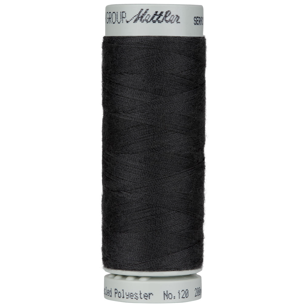 Mettler Seracycle sewing thread spool in Mole Gray (348) - 71/2 200m