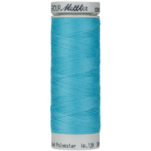 Mettler Seracycle sewing thread spool in Turquoise (409) - 71/2 200m