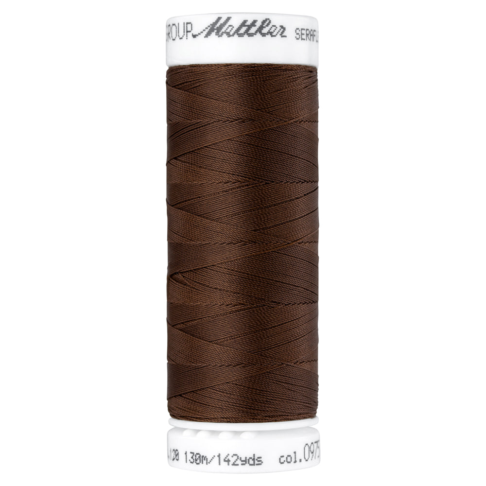 Mettler embroidery thread spool in Apple Seed (0975) - 83/3 130m