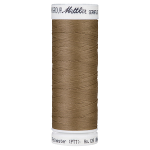 Mettler embroidery thread spool in Brown Mushroom (0387) - 83/3 130m