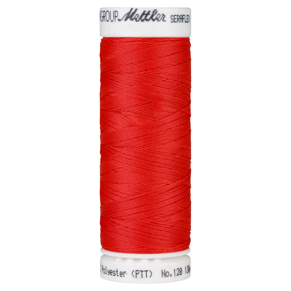 Mettler embroidery thread spool in Candy Apple (0104) - 83/3 130m
