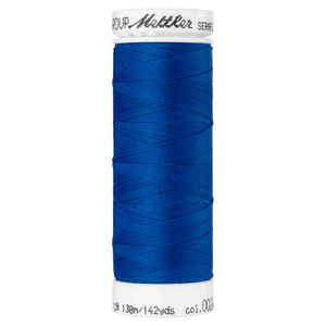 Mettler embroidery thread spool in Colonial Blue (0024) - 83/3 130m